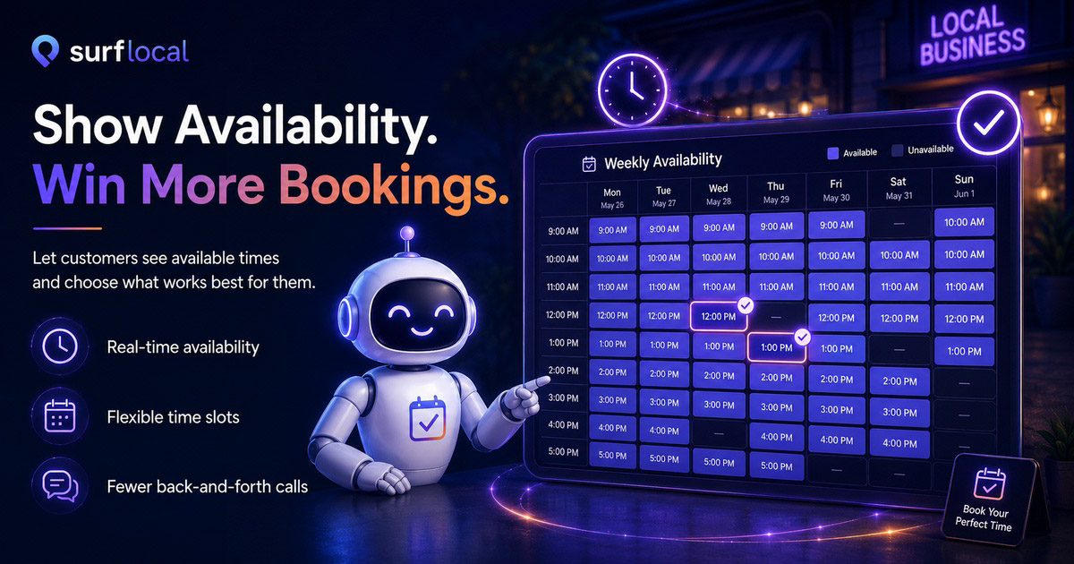 Chat to booking workflow