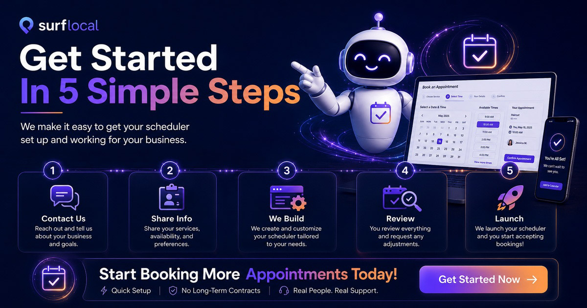 Get started with appointment scheduling