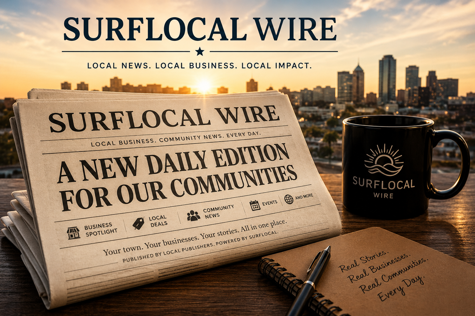 Introducing Surflocal Wire: A New Daily Edition For Local Business And Community News